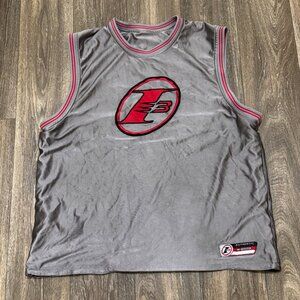 VTG Allen Iverson Basketball Jersey Men's Large Gray Reversible Baggy Y2K Reebok